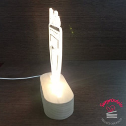 lampara LED personalizada Athletic de Bilbao