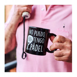 Taza, no puedo, tengo pádel